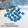 Vidro Tcheco Contas Azuis Importadas Azul Roxo Vidro Retrô Colar Pulseira Joias Material Artesanal Contas