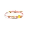 Pulseira de Ouro Puro 999 Fivela da Paz Shenzhen Shuibei Ouro Duro 3D Pulseira Trançada DIY para Casal Presente 520 para Namorada
