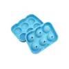 Molde Personalizado de Hielo de Silicona Nuevo Bandeja de Hielo de Seis Agujeros Popular para Uso Doméstico y Comercial Artefacto de Hielo Congelado para Bolas de Hielo