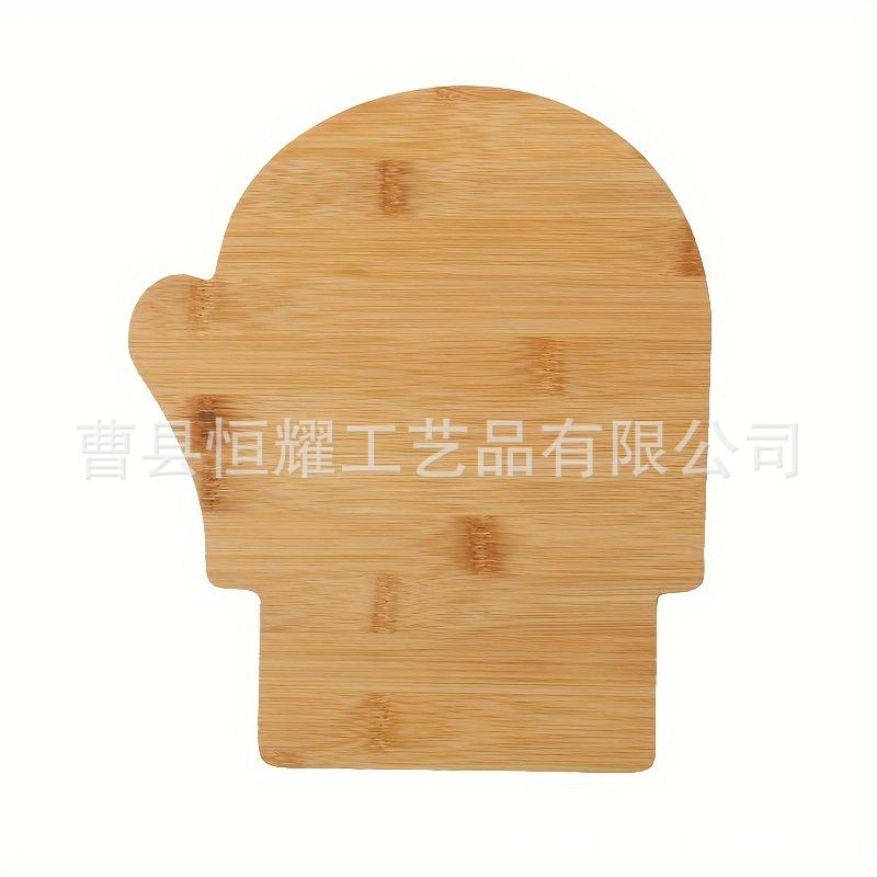 竹制芝士奶酪板创意手套形状熟食拼盘含芝士刀便携迷你辅食板定制