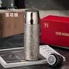 Caneca térmica de titânio 2026 novo estilo separação de chá e água xícara para infusão de chá portátil masculina grande capacidade xícara de titânio caneca térmica personalizada