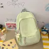 Mochila Niñas Estudiantes Universitarias Fresca Simple Versátil Ligera Gran Capacidad Alta Apariencia Nicho Estudiantes de Secundaria Bolsa de Doble Hombro