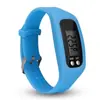 Pulseira Pedômetro Eletrônico de Fornecimento Spot Relógio de Silicone LED Multifuncional Moda Esportiva Pedômetro Relógio de Presente