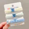 Gomas para el Cabello de Colores Caramelo Alta Elasticidad Venta al por Mayor Bandas de Goma Gruesas Duraderas Versátiles para Coletas Altas que No se Caen Versión Engrosada