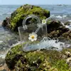Taza de Té de Frutas de Vid Transparente Estilo Bolso de Mano, Taza Estética de Alto Valor para Bebidas Ligeramente Ebrias, Jugos, Cócteles, Uso en Picnic y Fiesta