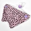 Bandana para mascotas bufanda triangular DIY con estampados de dibujos animados impresos y bordados a doble cara, pañuelo para el cuello de perro, pañuelo para el cuello de gato, transfronterizo