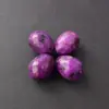 Cristal Natural 2cm Huevo Pequeño Piedra con Forma de Huevo Material de Jade Huevo de Pájaro Piedra Cruda Adorno Objeto de Mano para Jugar, Natural