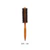 Pente de Cabelo Cacheado de Madeira de Lótus Pelo de Porco Ferramentas de Cabeleireiro Cuidados com Cabelo Cacheado Pente de Modelagem Cabelo Liso Pente de Cabeleireiro Pente Rolo Cilíndrico