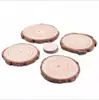 Virutas de Madera Redondas diy hecho a mano zakka pulidas anillos anuales virutas de pino originales decorativas materiales fotográficos al por mayor Amazon
