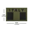 Bandera Nacional Taifeng Verde Militar Parche Reflectante Infrarrojo Insignia de Velcro Reflectante Insignia Táctica de Moral para Exteriores Transfronteriza en Stock