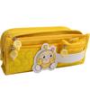 Estojo de Lápis Multicamadas Licenciado Original Egg Party Desenho Animado Estojo de Lápis com Zíper Multifuncional Bolsa de Armazenamento de Material Escolar de Grande Capacidade