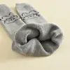 Medias para Niños Invierno Calcetines para Bebé Medias para Bebé Blanco Dibujos Animados Tejido Nueve Puntos Leggings para Niñas