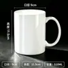 Canecas com Logo Personalizado Copos de Cerâmica Branca Copos Publicitários Gravação Impressão Copos Especiais para Hotel Pousada