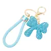 Llavero de Arco de Arcilla Cordón de Cuero Pequeño Regalo Pedrería Colgante de Llave de Metal Yiwu Pequeño Artículo Mayorista Transfronterizo