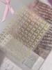 Yitu Pegatinas para Uñas con Patrón de Hormiga Pegatinas de Gelatina con Lazo Decoraciones de Arte de Uñas Coloridas 3D al por Mayor Yt7225