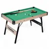 Mesa de billar plegable para niños, mesa multifuncional 3 en 1 de tenis de mesa y escritorio de escritura, mesa de juguete de práctica y entretenimiento