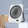 Ventilador de Mesa Pequeno Modelo Novo 2026, Vento Forte, Silencioso, Portátil para Exterior, Leve, Ventilador Mini de Parede Recarregável por USB