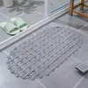 Tapete Oval Antiderrapante de PVC Transfronteiriço para Idosos e Crianças no Banheiro, Tapete para Chão do Banheiro, Tapete ao Lado da Banheira