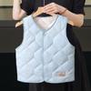 2025 Chaleco Nuevo Chaleco para Niños y Niñas Chaleco Forrado de Felpa y Algodón para Niños Medianos y Grandes Estilo Otoño e Invierno Chaleco Ropa para Niños Ropa Exterior