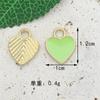 Polvo de Cebolla Estéreo Amor Accesorios de Joyería DIY Colgante Goteo de Aceite Llavero de Aleación Pendientes Pulsera Colgante Pequeño Colgante