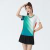 [Loja de Fábrica FeelTime] Conjunto de Badminton Respirável de Secagem Rápida Masculino e Feminino Manga Curta Camisa de Tênis de Mesa Tênis