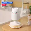 Escova de Lavar Louça Gatinho Fofo, Escova de Limpeza para Cozinha Doméstica, Escova Esponja de Cabo Longo Não Absorvente de Óleo, Escova Removedora de Manchas, Escova de Panela de Algodão de Polpa de Madeira