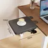 Placa de Extensão de Mesa Dobrável Ferramenta de Expansão para Mesa de Computador Braço de Extensão Lateral Suporte Bandeja para Teclado
