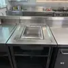 Separación Seco y Húmedo Mesa de Recolección de Sobras de Comida Mesa de Recolección de Sopas y Líquidos Mesa de Sobras de Arroz Desechos División de Mesas Residuo Restaurante