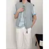Chaleco Sin Mangas con Cuello Alto y Cremallera Estilo Coreano para Mujer Primavera/Verano 2026 Nuevo Holgado Versátil de Capa Delgado Top de Chaleco de Moda