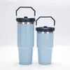 Comercio Exterior Transfronterizo Taza de Coche Portátil de 20 oz Acero Inoxidable 304 Taza Térmica para Vehículo Almacenamiento en Frío Portátil para Exteriores Taza Rompehielos