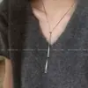 Cadena de Suéter Barroca de Lujo Ligero de Gama Alta Juego de Cuatro Piezas Colgante de Perla para Mujer Collar de Tipo Tirador Moderno Nuevo Estilo 2026