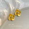 Pendientes de flor estéreo mate diseño nicho pendientes de circonita de lujo ligero moda vintage sentido de alta gama pendientes medievales