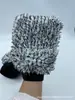 Guantes de Lavado de Autos de Terciopelo Coral Guantes Limpiadores de Autos de Microfibra Suministros de Limpieza Belleza para el Hogar Fabricante Venta al por Mayor