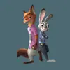 Pingente de Mochila Escolar Presente Desenho Animado Criativo DIY Chaveiro de Acrílico 2D Zootopia Anime Mercadoria de Feriado