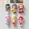 Cartão Pequeno Desenho Animado Menina Lírio DIY Cola de Creme Acessórios de Resina Capa de Celular Grampo Ímã de Geladeira Material para Joias Lote