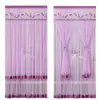 Cortina de Puerta Anti-Mosquitos Sin Taladro, Cortina de Gasa de Tela, Media Cortina de Encaje para Dormitorio, Cortina Divisoria, Cortina de Privacidad, Cortina Colgante para el Hogar para Todas las Estaciones, Producto Nuevo