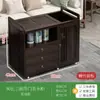 Mesa de té móvil, mesa de té pequeña, gabinete de té para el hogar con ruedas, carrito de té, mesa de té Kung Fu, tetera, juego de bandeja para juego de té integrado