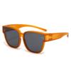 Set de gafas TR90 portátil de un solo lente doble propósito gafas de sol de moda nuevas para exteriores conducción de cerca gafas de sol polarizadas