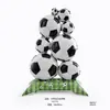 Globo Grande de Papel Aluminio de Fútbol de Pie, Globo de Papel Aluminio de Pie Copa del Mundo, Suministros de Decoración para Fiesta de la Copa del Mundo