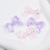 Plástico Acrílico Transparente Estrellado Cielo Estrellado 24*33 con Agujero Lazo Joyería DIY Cadena de Teléfono Móvil Colgante Accesorios
