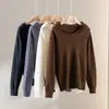 Nueva colección otoño/invierno: Suéter de punto sin costuras 100% lana merino para mujer, versátil, casual y con un estilo relajado y sin esfuerzo, disponible ahora