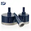 Abreagujeros para Azulejos con Vástago Hexagonal, Broca de Diamante Brazado para Perforación en Seco para Taladro Eléctrico, Mármol, Piedra