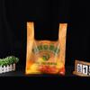 Sacolas Plásticas com Impressão de Logo Personalizado, Sacolas de Compras de Supermercado, Sacolas Estilo Camiseta, Sacolas para Embalagem de Frutas para Levar, Sacolas de Transporte Espessas Impressas