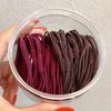 Diadema Simple Gruesa de Alta Elasticidad Sin Costuras Adorno para la Cabeza Accesorios para el Cabello Banda de Cuero Ins Cabeza Estudiante Alto Valor Super Hada