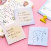Caderno de Notas Adesivas Post-it Gradiente Halo Post-its de Alto Valor Post-its para Estudantes Bloco de Notas Puro Desejo