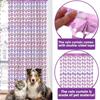 Nuevos suministros para fiesta temática de mascotas garra de gato rosa garra de perro cortina de lluvia telón de fondo para fiesta de cumpleaños de gato y perro