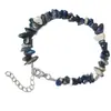 Pulsera de grava irregular de cristal natural de ágata transfronteriza pulsera de piedra semipreciosa joyería de piedra de color ins europeo y americano