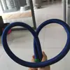 Manguera flexible recubierta de PTFE, resistente a altas y bajas temperaturas, tubo de teflón, resistente a la corrosión, alta presión, trenzado de alambre de acero, manguera de entrada y salida de agua
