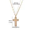 Collar Personalizado Hip Hop Amazon Cruz Nudo Celta Acero Inoxidable Cadena Colgante Hueco Venta al por Mayor