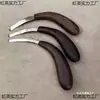 Cuchillo de Tallado de Madera de Águila, Herramienta para Raspar Incienso, Herramienta para Manipular Incienso, Cuchillo Gancho de Acero Inoxidable, Cuchillo Gancho de Incienso, Cuchillo Curvo de Madera de Águila, Herramienta Pequeña de Corte y Tallado